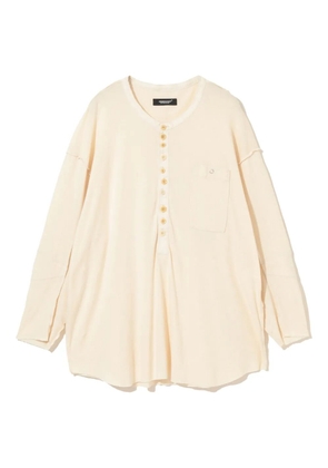 Undercover button-up long-sleeve shirt - Neutrals