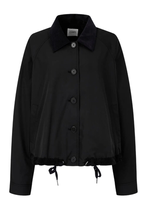 TOMBOY corduroy-collar bomber jacket - Black