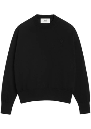 AMI Paris Ami De Coeur wool sweater - Black