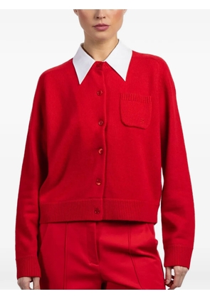 Dorothee Schumacher Pocket buttoned cardigan - Red