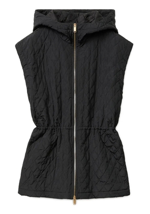 Fabiana Filippi diamond-quilted gilet - Black