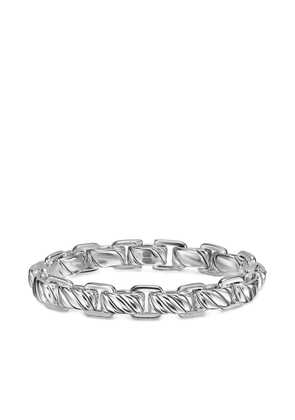 David Yurman sterling silver cable-link bracelet
