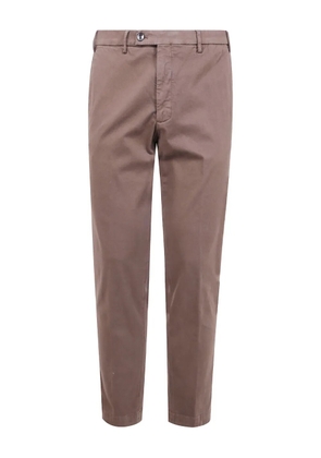 michael coal cotton trousers - 232 COCOA