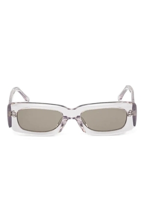 The Attico x Linda Farrow Marfa sunglasses - White