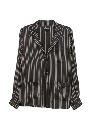 TOM FORD striped shirt - Black