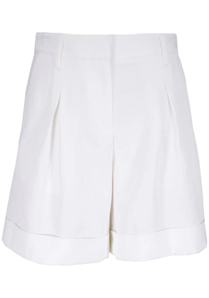 TWP tailored shorts - White