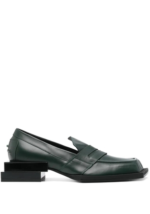STEVENMA leather loafers - Green