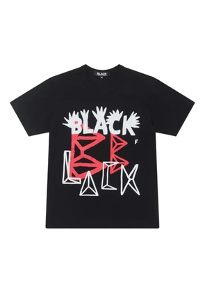 Black Comme Des Garçons graphic-print T-shirt
