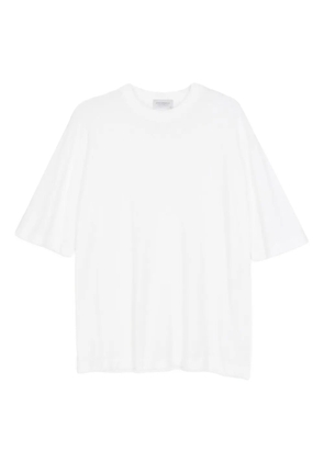 John Smedley short-sleeve cotton T-shirt - White