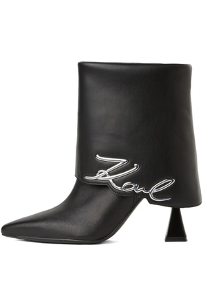 Karl Lagerfeld 100mm Debut II boots - Black