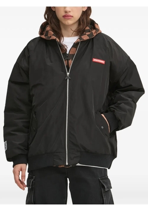 Sprayground graphic-print bomber jacket - Black