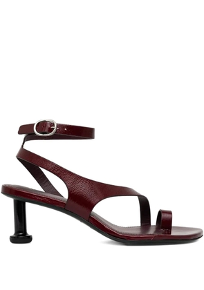 ALOHAS Miquela ankle-strap sculpted-heel sandals - Red