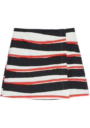 MSGM printed mini skirt - Black