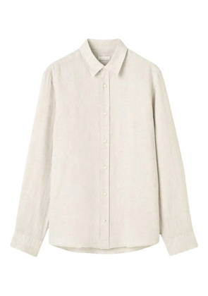 Tiger of Sweden long-sleeve linen shirt - White