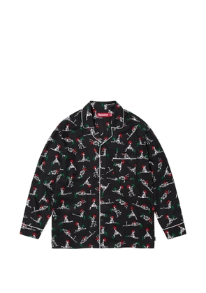 Supreme Hanes Holiday pyjama set - Black