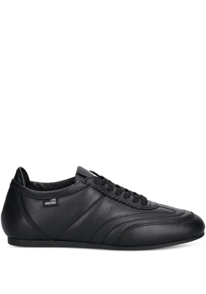 Love Moschino lace-up sneakers - Black