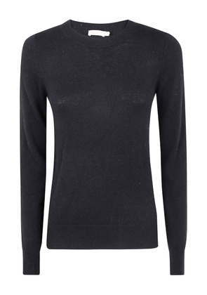 absolut cashmere crew-neck cashmere sweater - Black