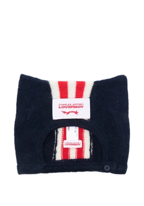 Charles Jeffrey Loverboy ears beanie hat - Blue