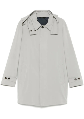 Brioni trench coat parka - Grey