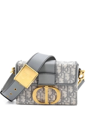 Christian Dior Pre-Owned 30 Montaigne Box Bag Oblique Canvas crossbody bag - Grey