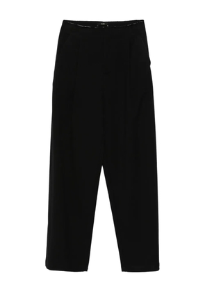 Eleh pleated pocket trousers - Black
