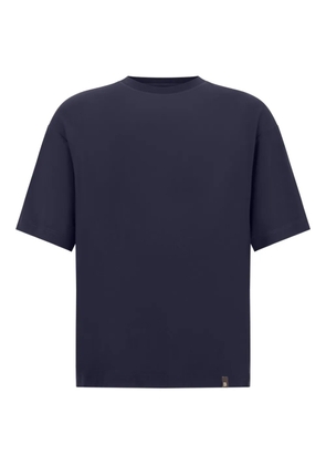Boggi Milano B-Tech logo-appliqué T-shirt - Blue