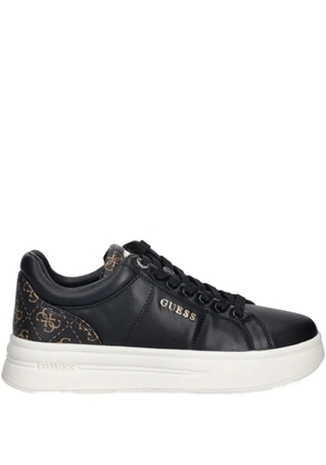 GUESS USA Welli leather sneakers - Black