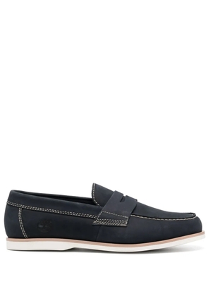 Timberland penny-slot leather loafers - Blue