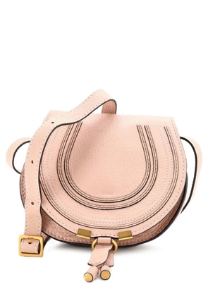Chloé Pre-Owned Marcie Leather Mini crossbody bag - Pink