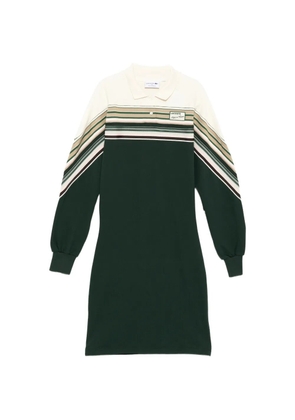 Lacoste striped mini dress - Green
