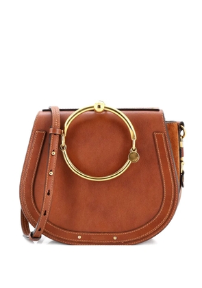 Chloé Pre-Owned Nile Leather Medium crossbody bag - Brown