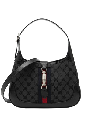 Balenciaga Pre-Owned 2022 Gucci The Hacker Project Small BB Canvas Web Jackie 1961 crossbody bag - Black