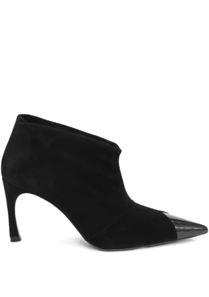 ROTATE BIRGER CHRISTENSEN pointed-toe suede boots - Black