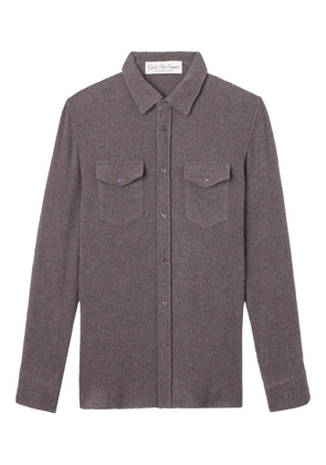 GOD'S TRUE CASHMERE pocket button shirt - Grey