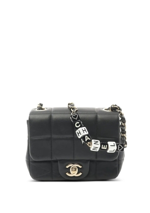 CHANEL Pre-Owned 2021 mini Flap shoulder bag - Black