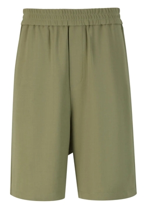 AMI Paris Ami de Coeur track shorts - Green