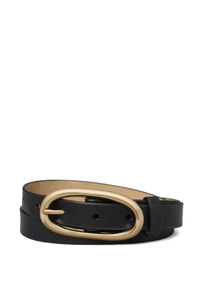 Tory Burch pierced buckle belt - Black