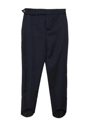 SONIA CARRASCO asymmetric tapered trousers - Blue