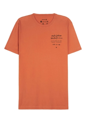 Osklen crew-neck T-shirt - Orange