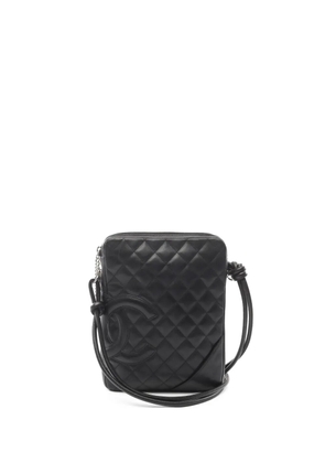 CHANEL Pre-Owned 2004-2005 Cambon shoulder bag - Black