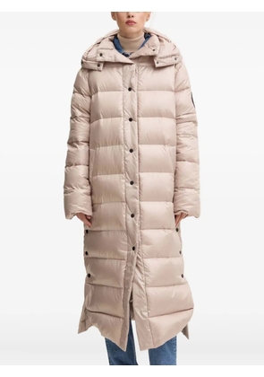 MMC STUDIO hooded padded coat - Neutrals