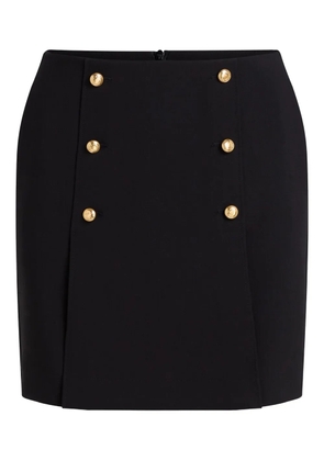 Karl Lagerfeld button-details mini skirt - Black