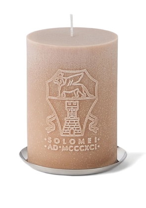 Brunello Cucinelli embossed-steel base candle - Neutrals
