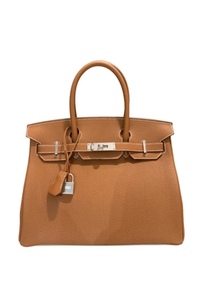 Hermès Pre-Owned 2025 30 Birkin leather tote bag - Brown