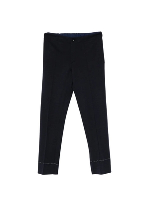 Brioni trim-detail trousers - Blue