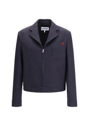 LOEWE zip-up jacket - Blue