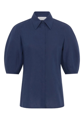 Gabriela Hearst Sansi puff-sleeve shirt - Blue