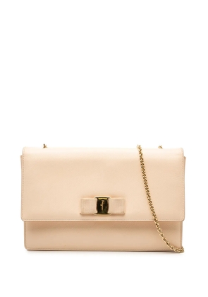 Ferragamo Pre-Owned 2010-2025 Medium Leather Vara Ginny crossbody bag - Brown