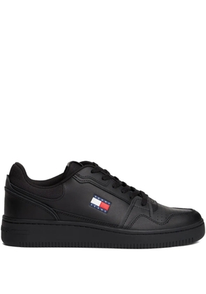 Tommy Hilfiger perforated-detail sneakers - Black