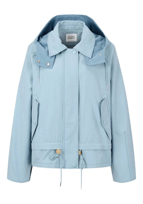 TOMBOY layered hooded jacket - Blue